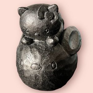 Sanrio Hello Kitty Figurine (Black) - RARE